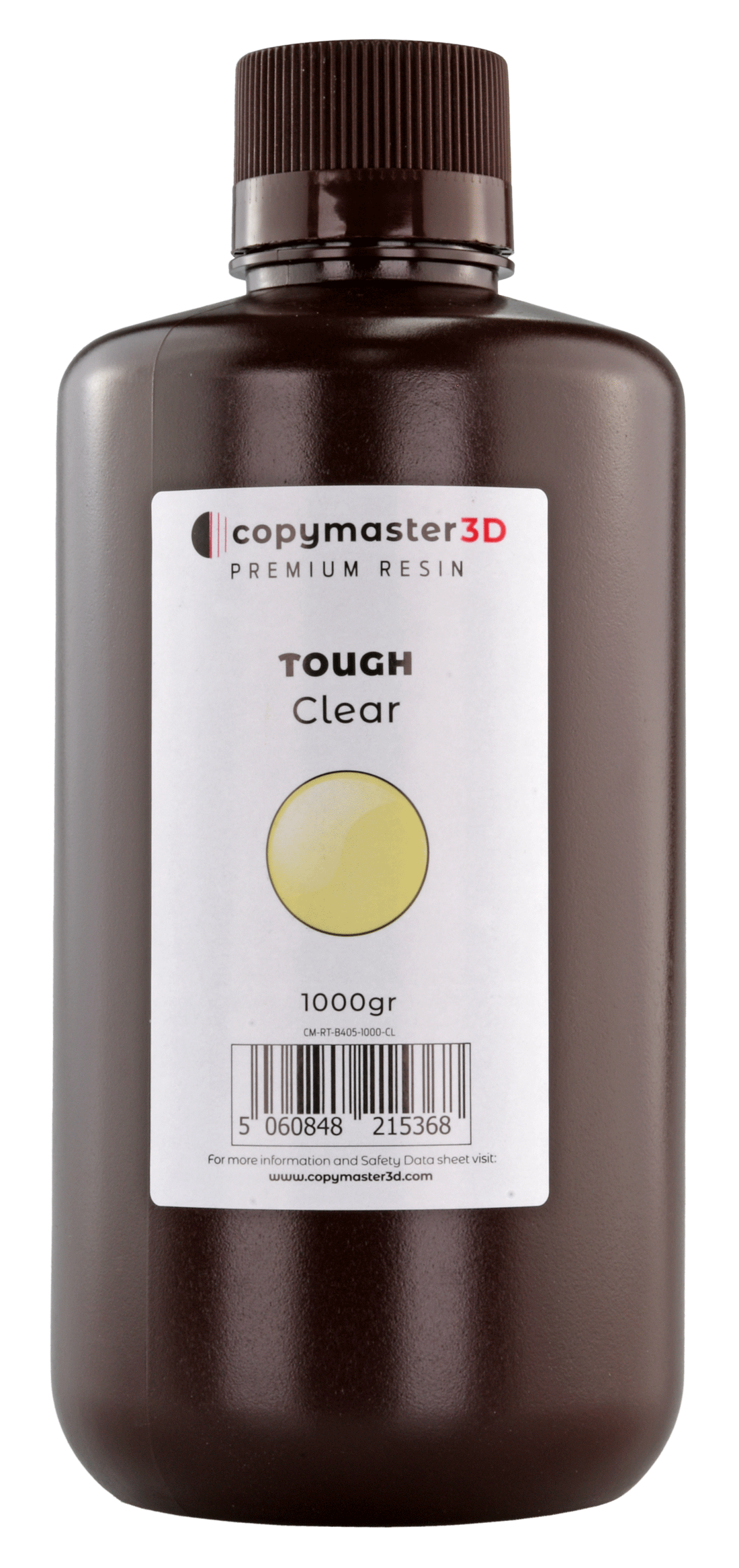 Copymaster3D Tough UV ABS Like Resin - 1 kg - Clear
