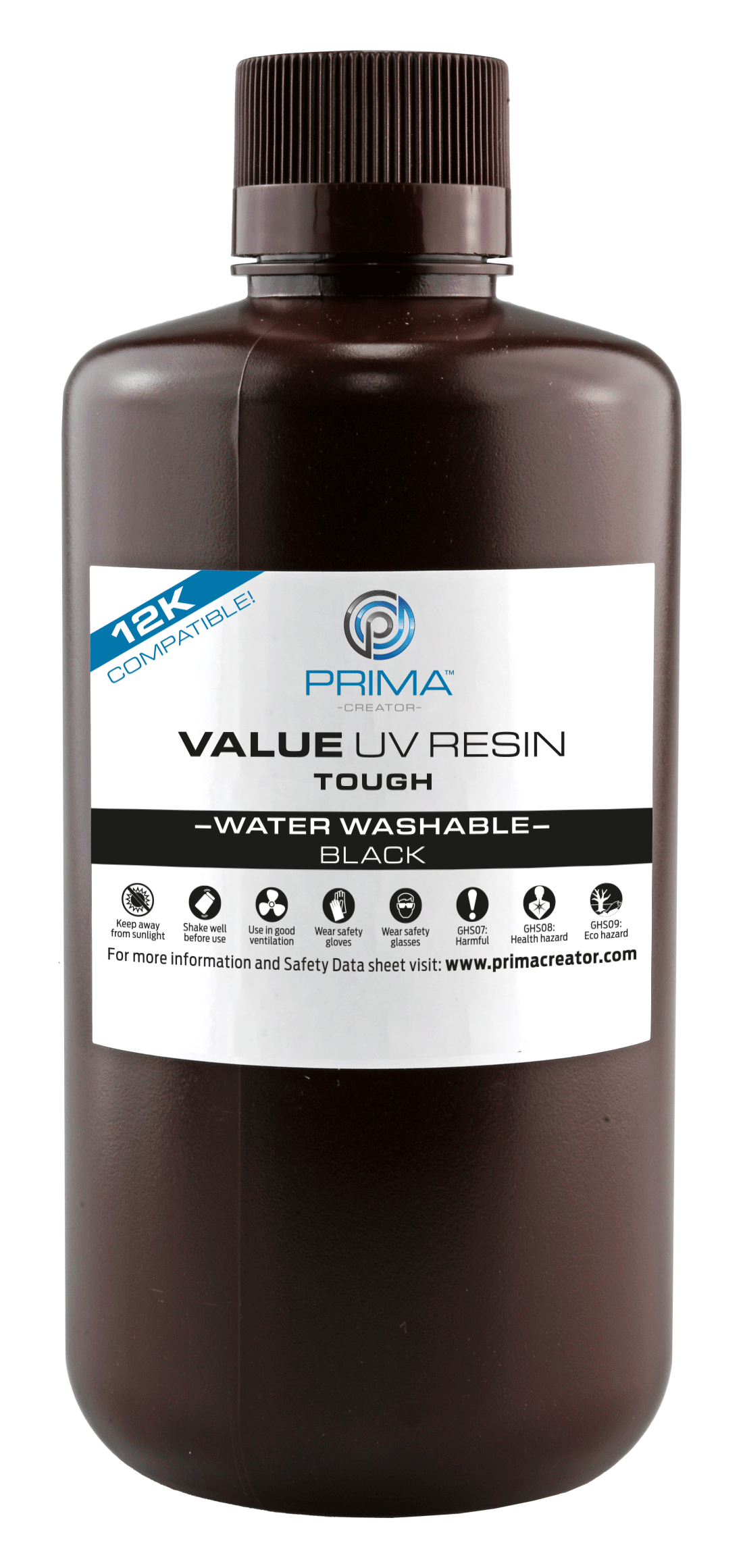 PrimaCreator Value Tough (ABS Like) Water Washable UV Resin - 1kg