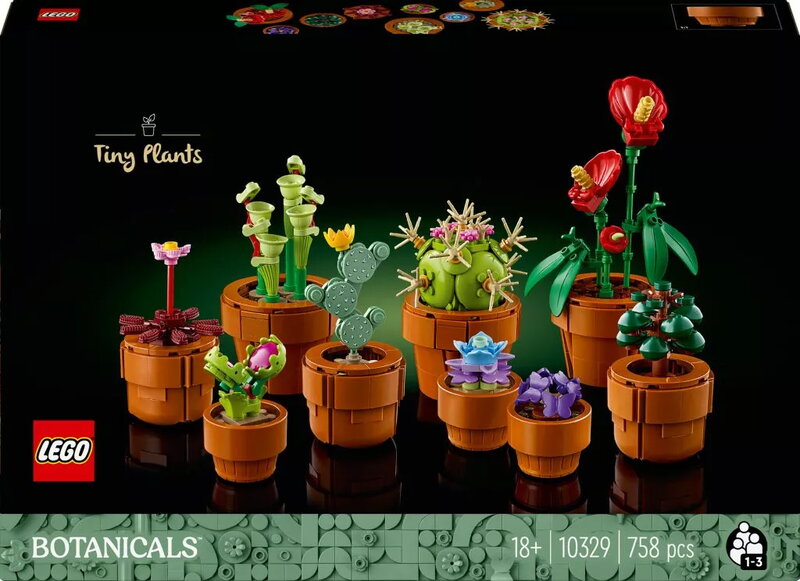 LEGO Botanicals Tiny Plants 10329 (Kartongskada)