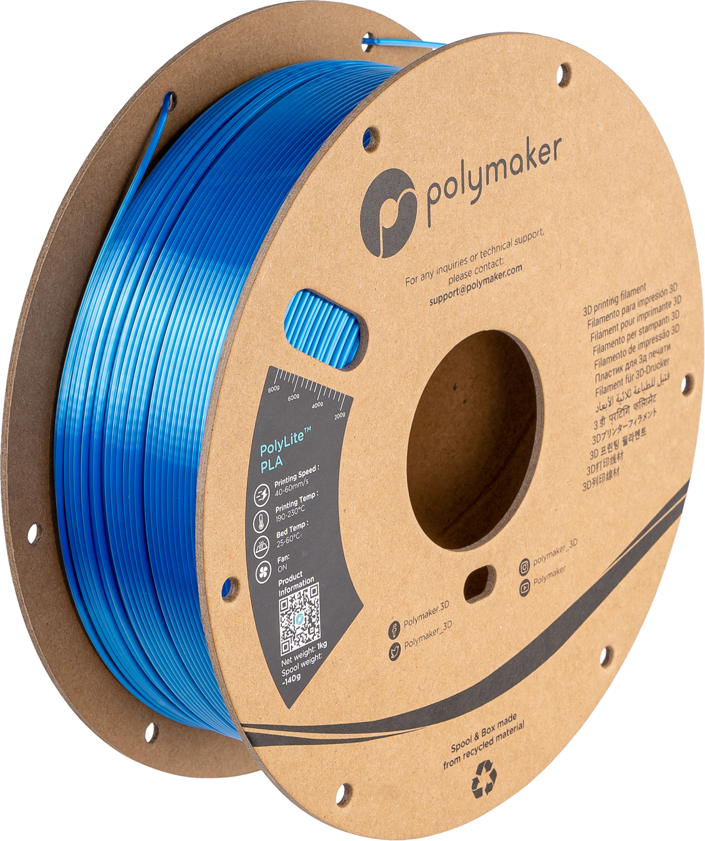 Polymaker PolyLite Silk PLA Dual Color