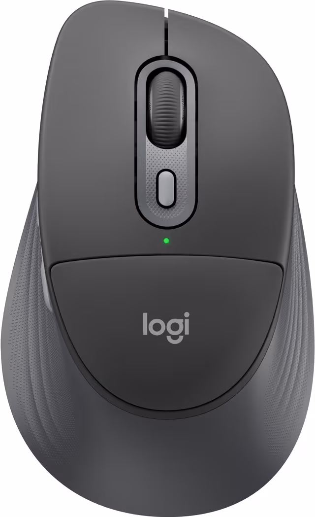 Logitech Signature Comfort Plus M850 L - Mouse - Optic - 6 knappar - Grå