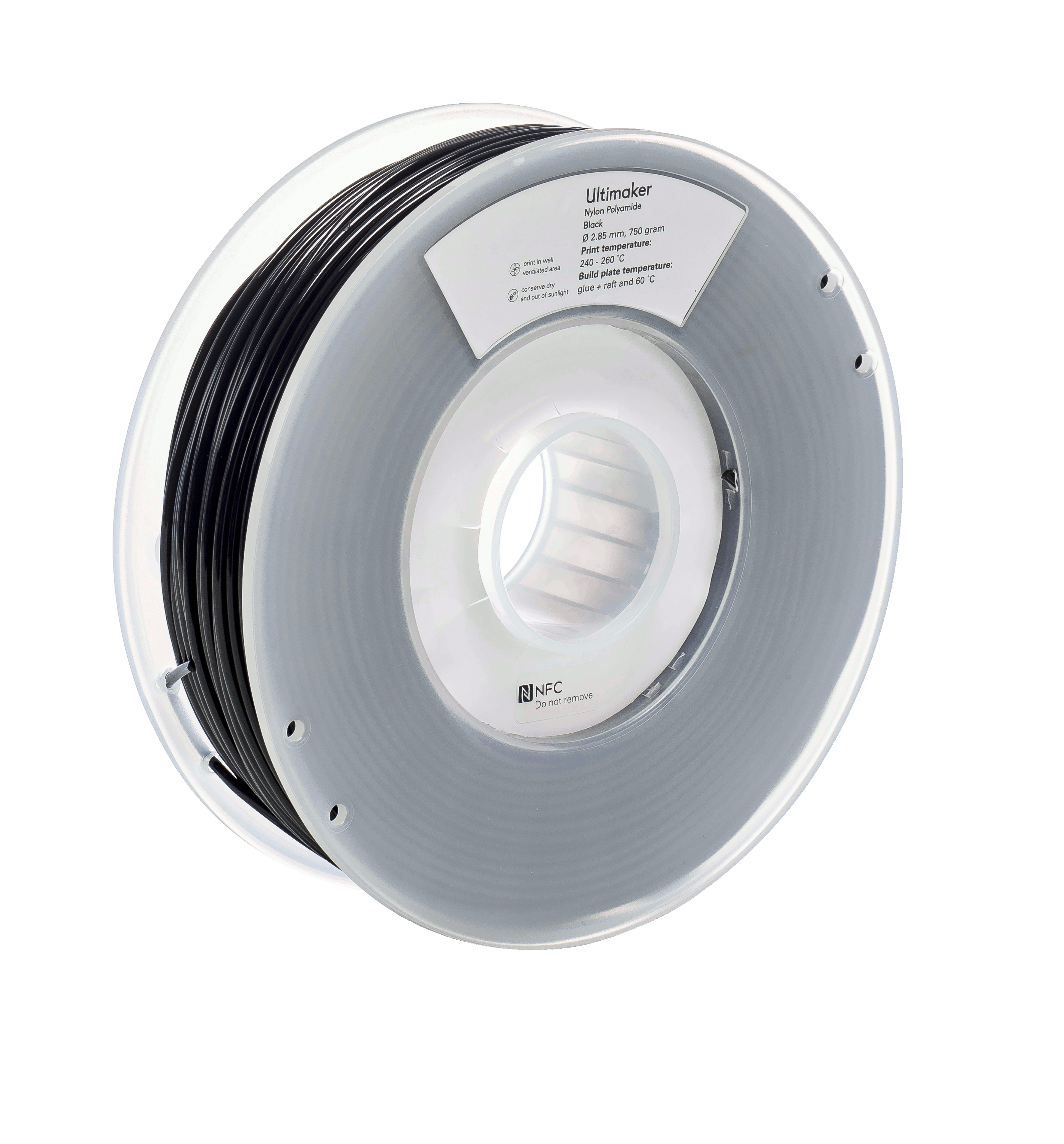 Ultimaker Nylon - 2.85 mm - 750 g - Black