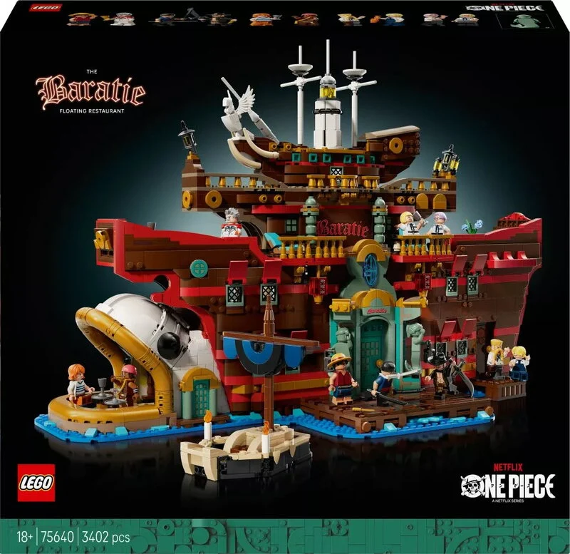 LEGO One Piece Den flytande restaurangen Baratie 75640