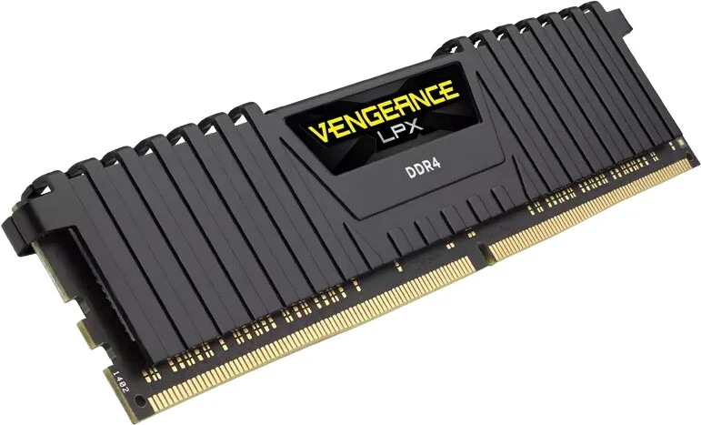 Corsair Vengeance LPX Black 64GB (4x16GB) / 3200Mhz / DDR4 / CL16 (Fyndvara klass 1)