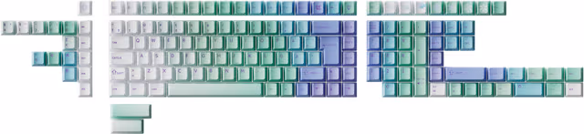 Keychron PBT-tangentkapsuppsättning (Cloud Snow)