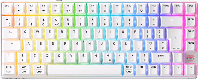 CHERRY XTRFY K33 kompakt trådlöst gamingtangentbord