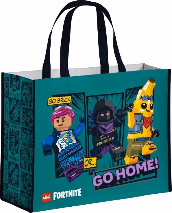 Konix LEGO shoppingväska (Fortnite Go Home)