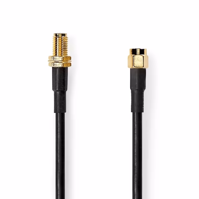 Nedis SMA Cable | SMA Male | SMA Female | Gold Plated | 50 Ohm