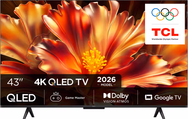 TCL 43" QLED780L 4K QLED TV (2026)