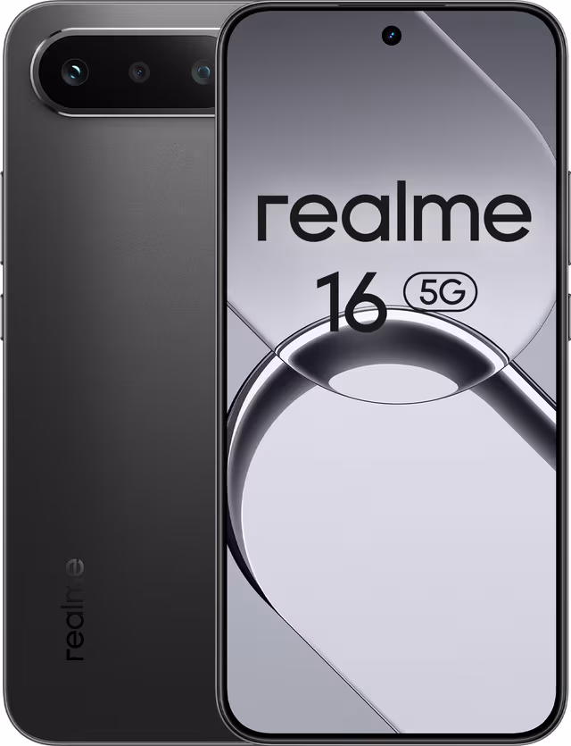realme 16 5G smartphone 8/256GB (Air Black)