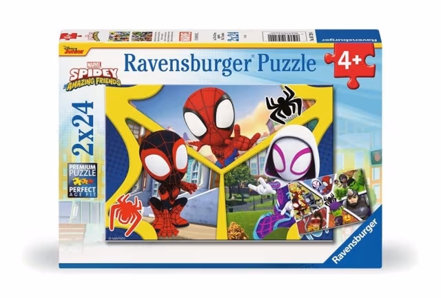 Ravensburger Pussel Spidey och fantastiska vänner 2x24p