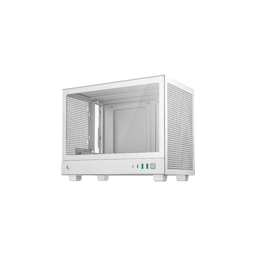 DeepCool CH160 WH - Chassi - Minitower - Vit