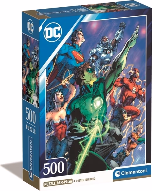 Clementoni 500 st CB High Quality Collection DC Comics (2)