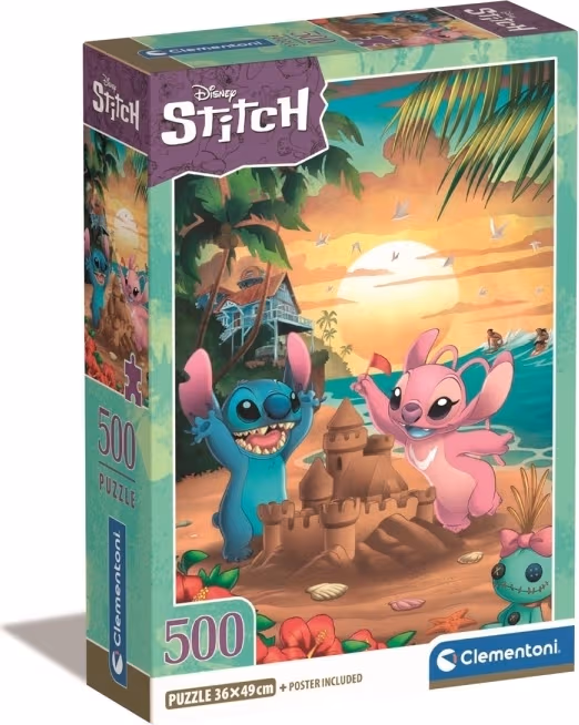 Clementoni 500 st CB Disney Stitch