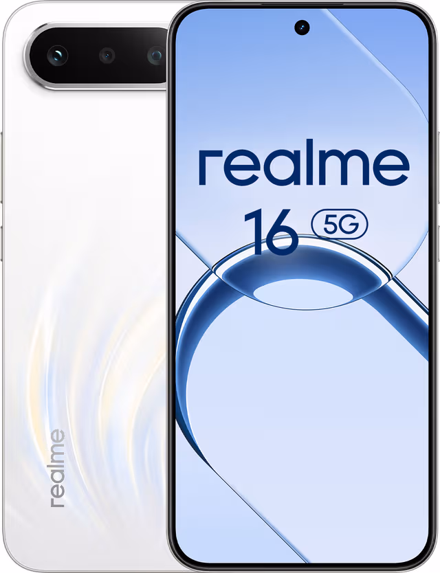 realme 16 5G-smartphone 8/256GB (Air White)