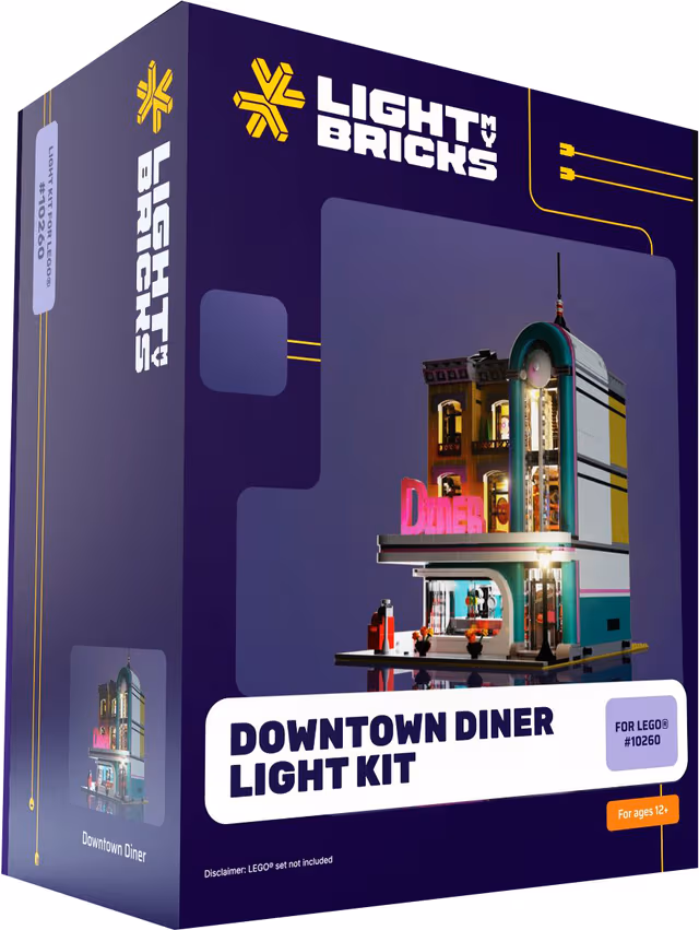 Light My Bricks™ Downtown Diner ljuskit