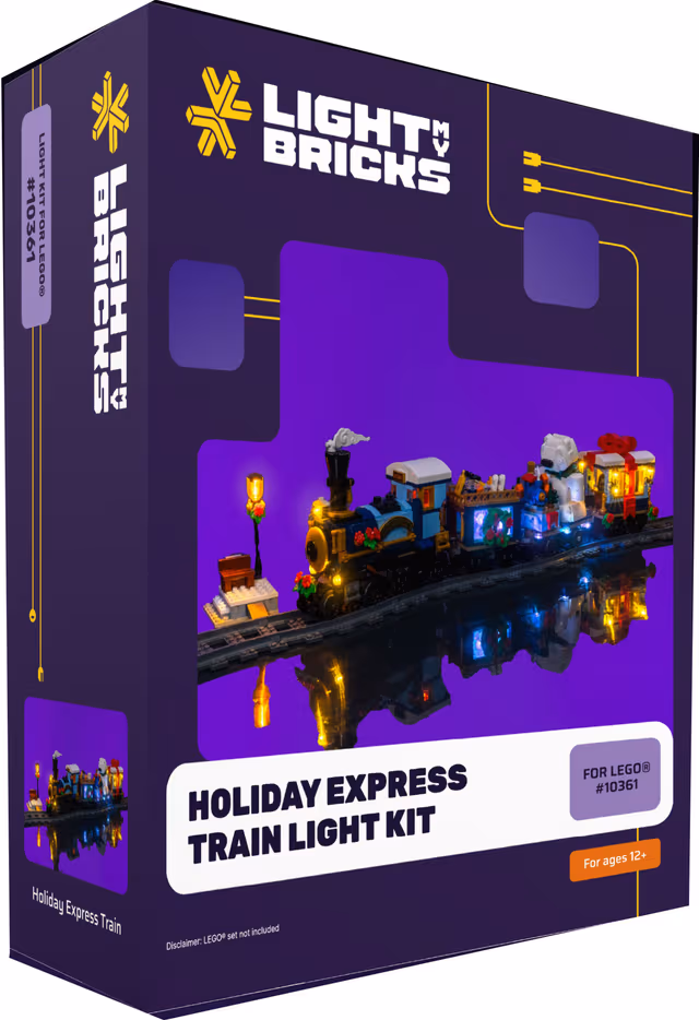 Light My Bricks™ Holiday Express ljuskit