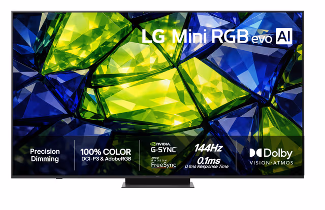 LG 65" MRGB 86 4K Mini RGB TV (2026)