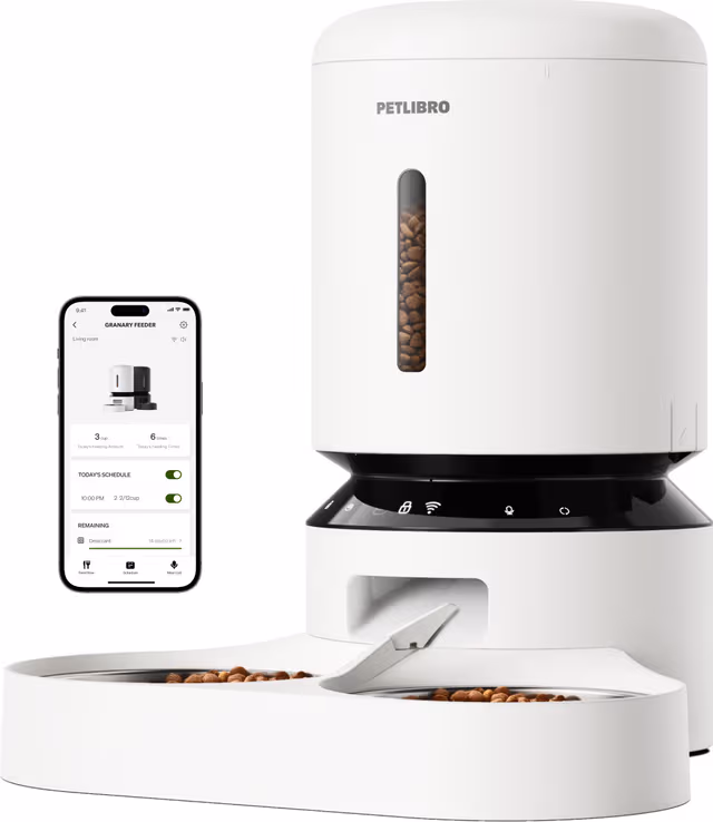 Petlibro Granary Smart dog/cat feeder/waterer - White