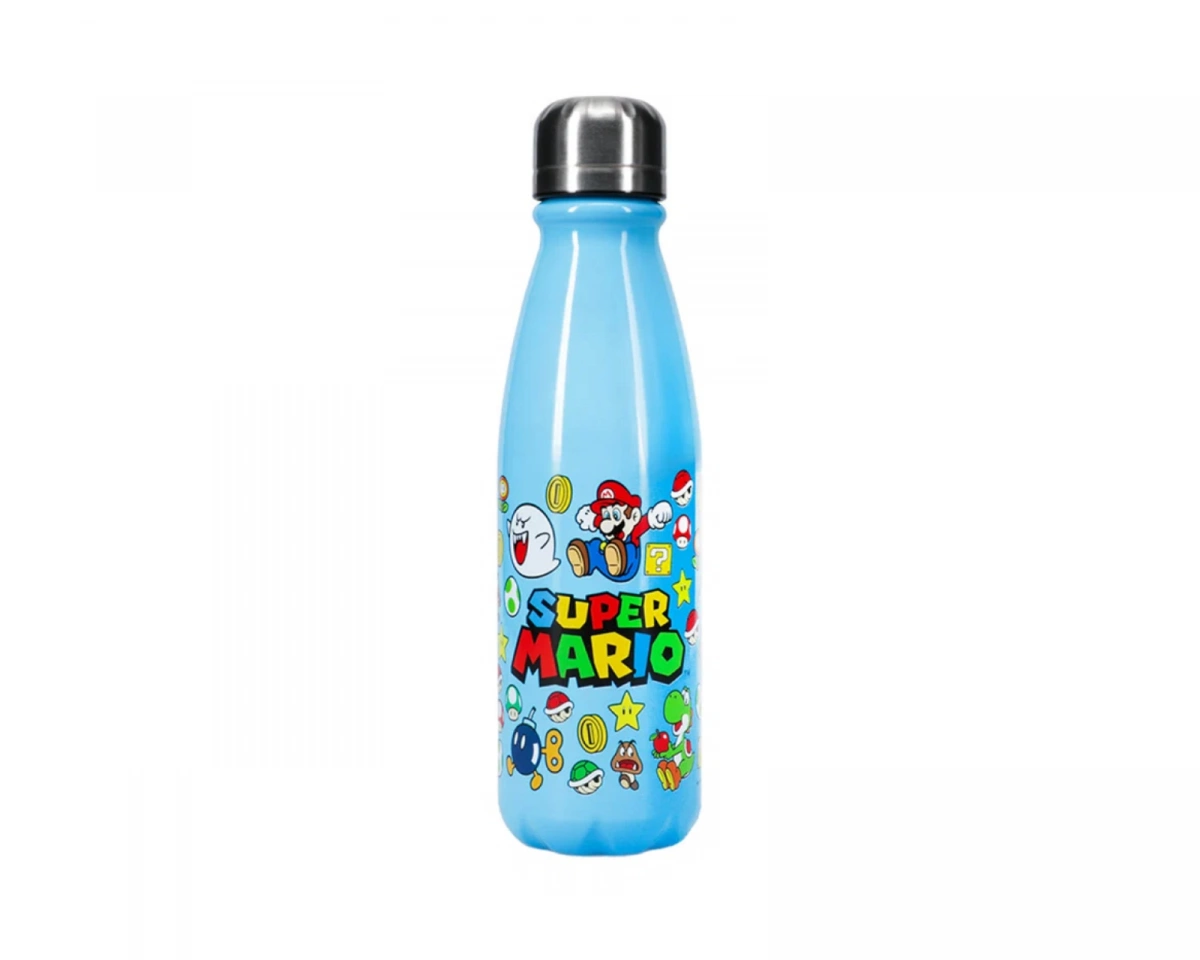 Paladone Super Mario Aluminiumflaska - 600ml