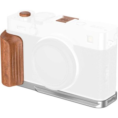 SmallRig 5984 L-Shaped Mount Plate with Wooden Han