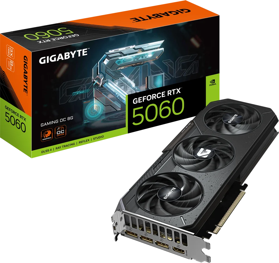 Gigabyte GeForce RTX 5060 8GB Gaming OC