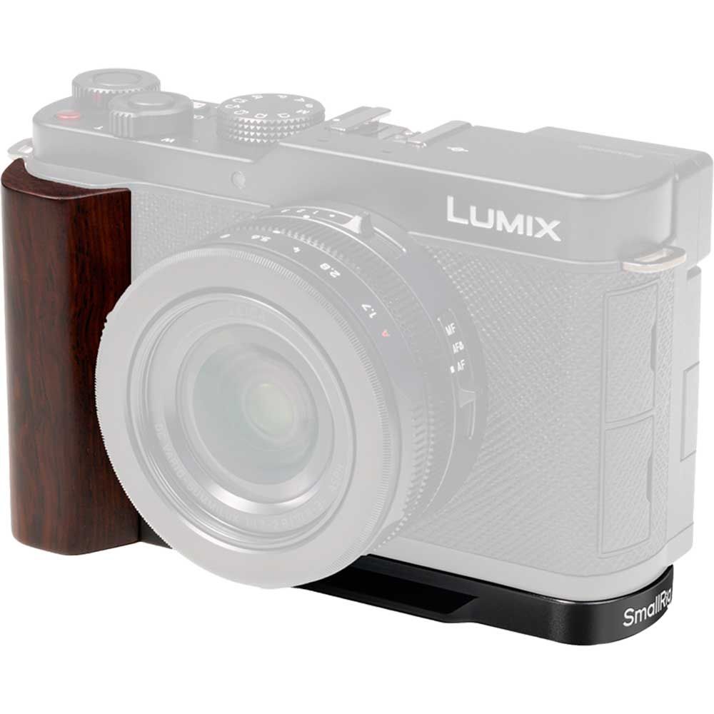 SmallRig 5942 L-Shaped Mount Plate with Wooden Han