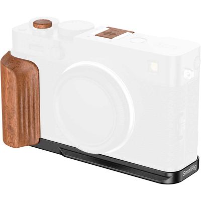 SmallRig 5985 L-Shaped Mount Plate with Wooden Han