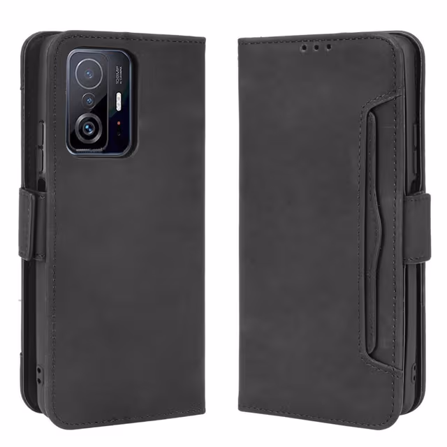 Till Xiaomi 11T Pro / 11T Plånboksfodral - Svart