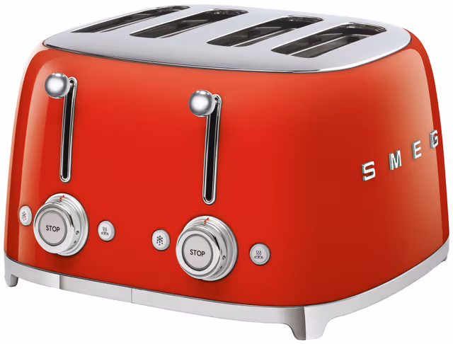 Smeg 50’s Style brödrost TSF03RDEU (röd)
