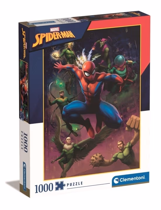 Clementoni Jigsaw Puzzle Marvel Spiderman 1000pcs. 2D Pussel