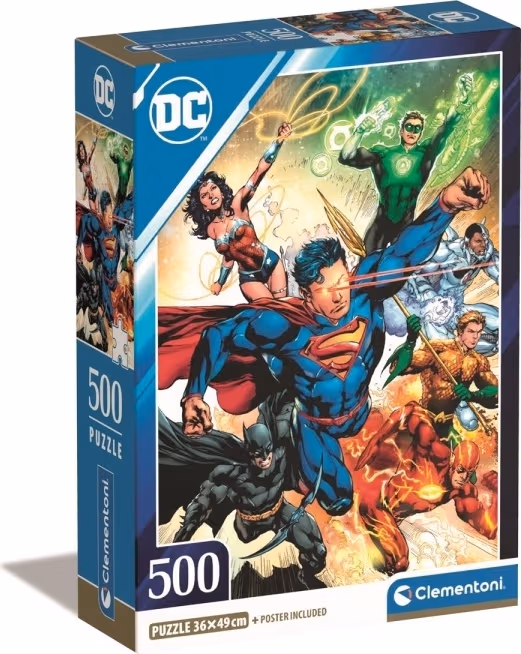 Clementoni 500 st CB High Quality Collection DC Comics