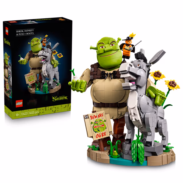 LEGO Shrek Åsnan och Mästerkatten 72423