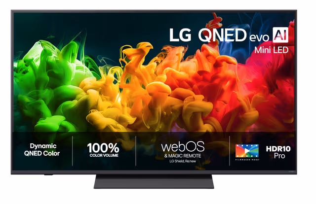 LG 55" QNED 80 evo 4K Mini LED TV (2026)