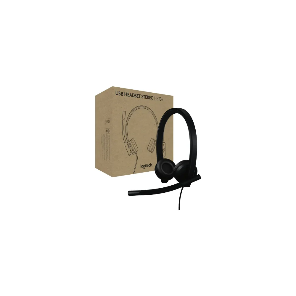 Logitech H570E USB-A Teams Svart