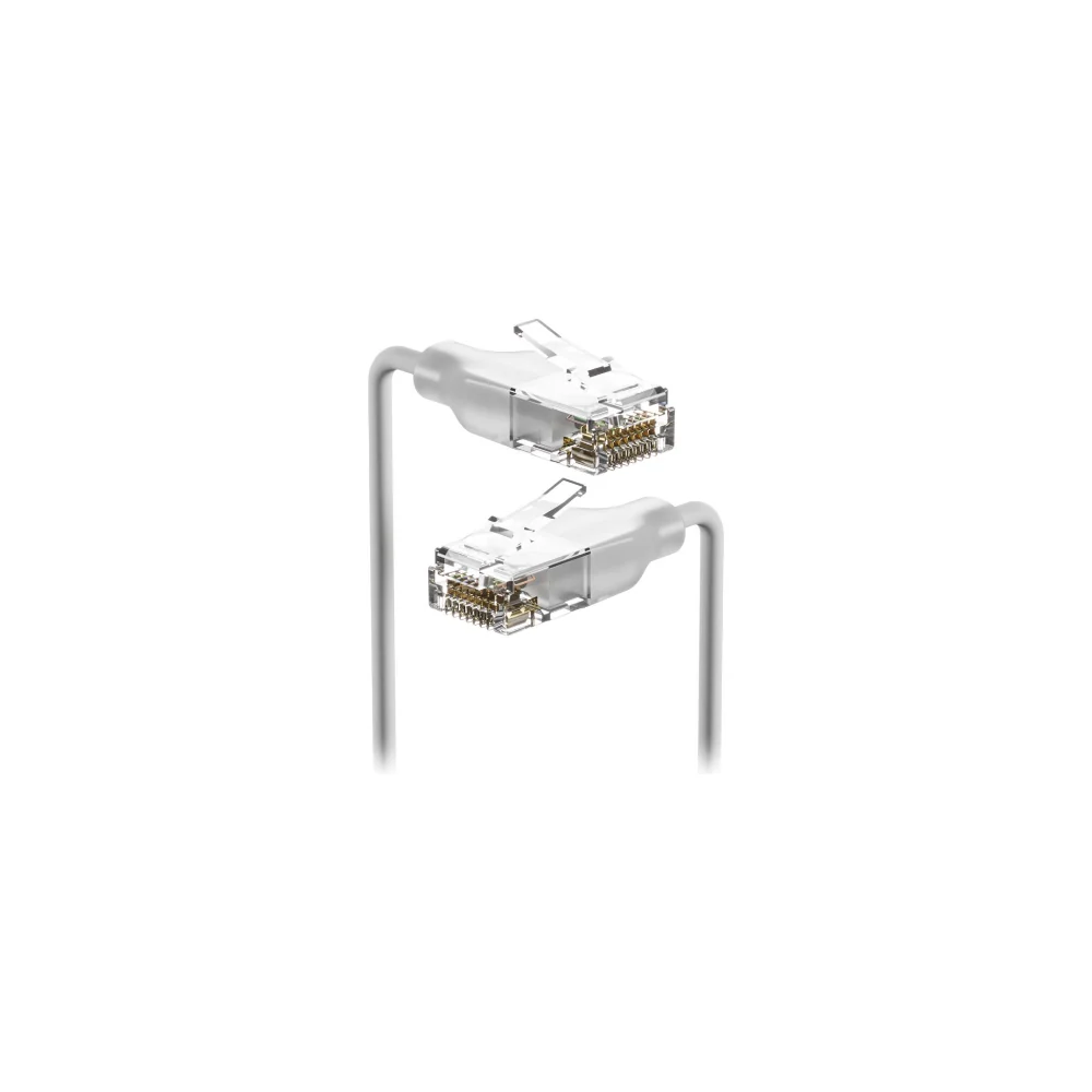 Ubiquiti UniFi Etherlighting Patch Cable 0.3m - Vit - 0.3m