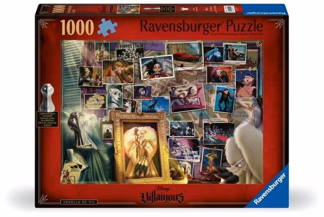 Ravensburger Pussel Villainous Cruella de Vil 1000p (12001124)