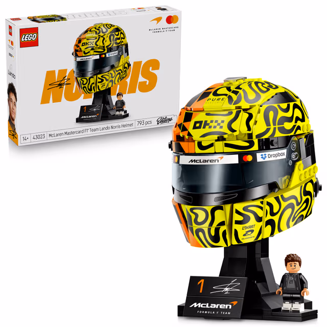 LEGO Editions McLaren Mastercard F1 Team Lando Norris hjälm 43023