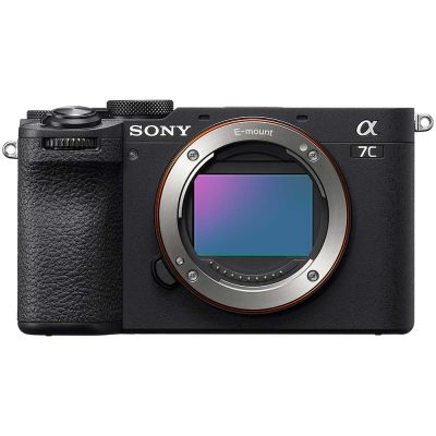Sony A7C Mark II -systemkamera, svart