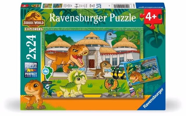 Ravensburger Pussel Jurassic World Explorers 3x49p (12001057)