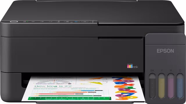 Epson EcoTank ET-2915 multifunktionsskrivare (svart)