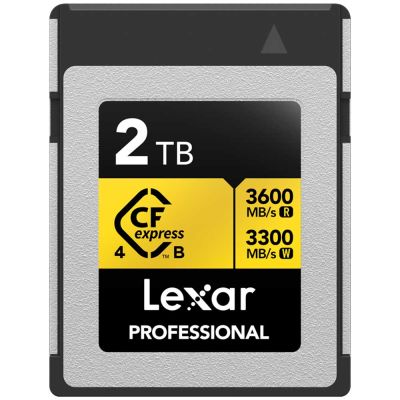 Lexar Professional CFexpress 4.0 Pro Gold - 3600MB/s - 2TB
