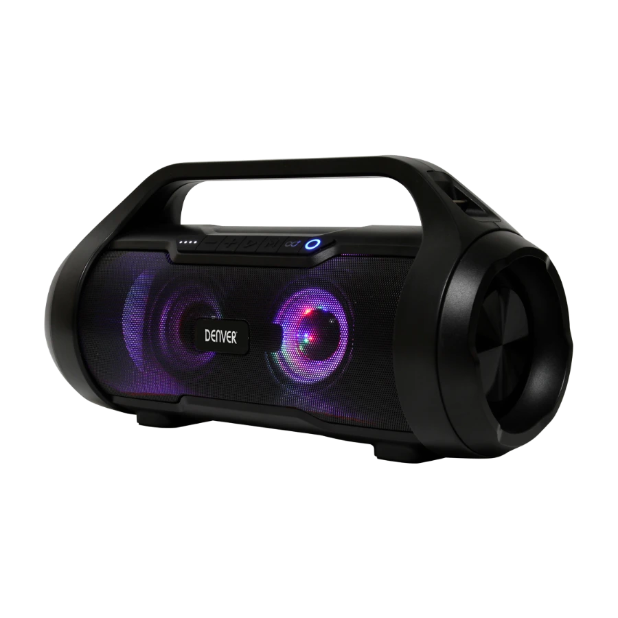 Denver Btg-615 Bluetooth-Boombox, svart