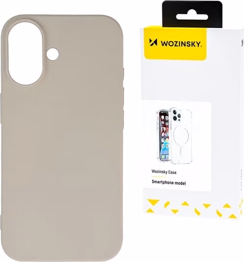 Wozinsky Mobilskal till Galaxy S25 Plus Silikon - Beige