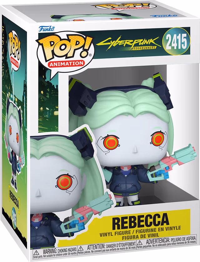 Funko POP! Cyberpunk Edgerunners: Rebecca figur