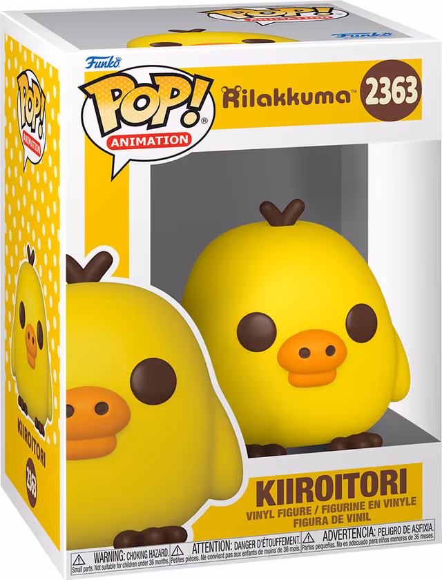 Funko POP! Rilakkuma: Kiiroitori figur