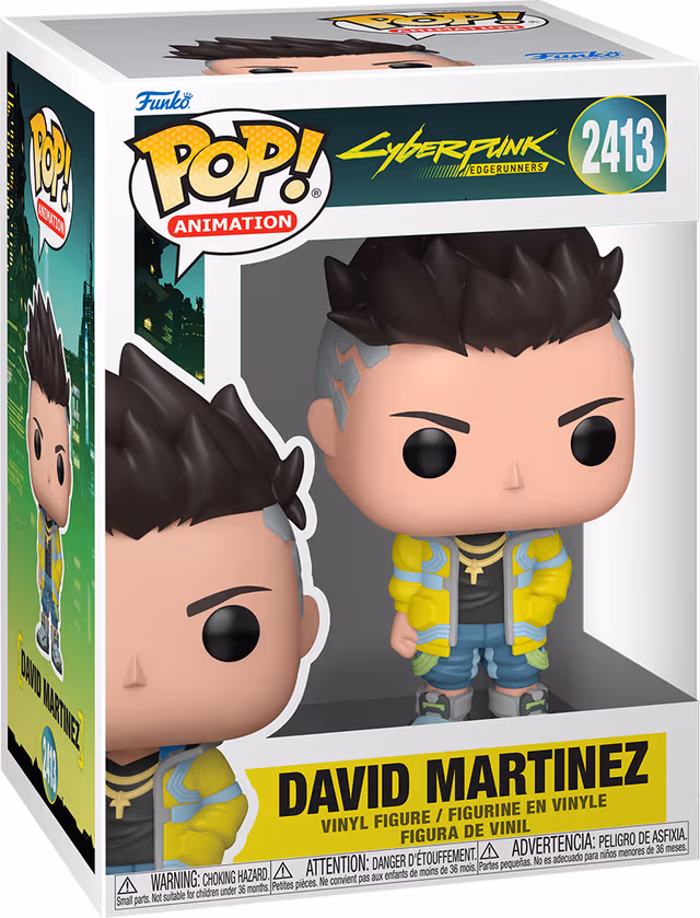 Funko POP! Cyberpunk Edgerunners: David figur
