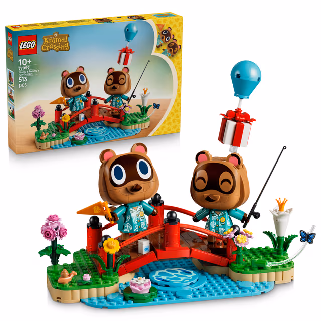 LEGO Animal Crossing 77059 Timmy och Tommy har en rolig dag