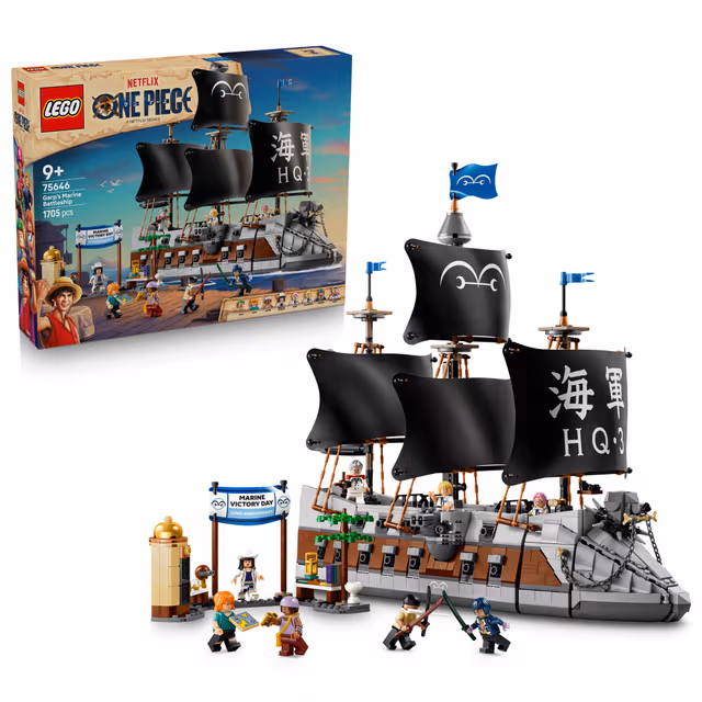 LEGO ONE PIECE Garps marinfartyg 75646