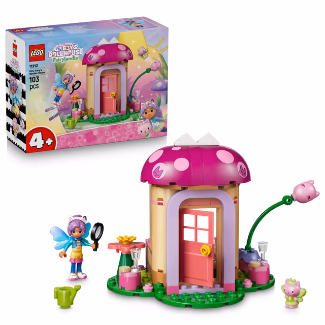 LEGO Gabby’s Dollhouse Kattälvans trädgårdshus 11212